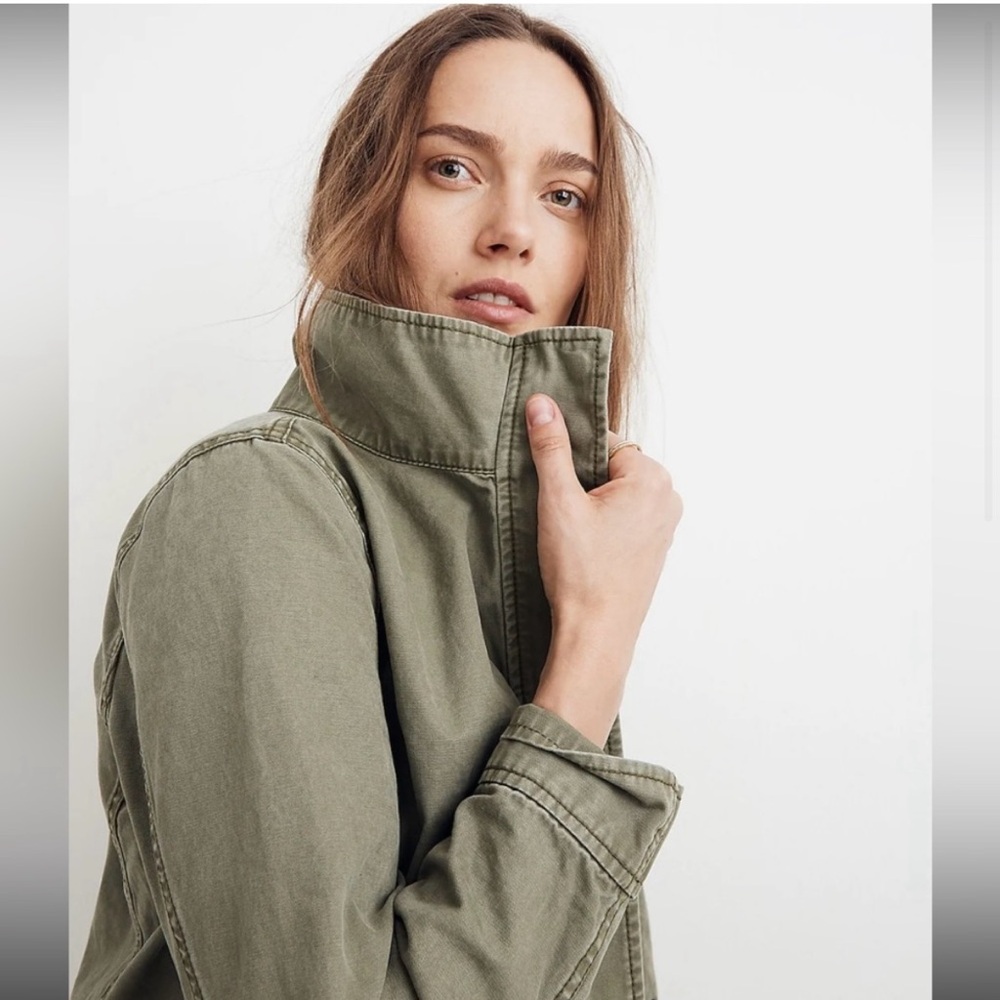 Madewell Passage Surplus Military Jacket - Size XS - Picture 2 of 10